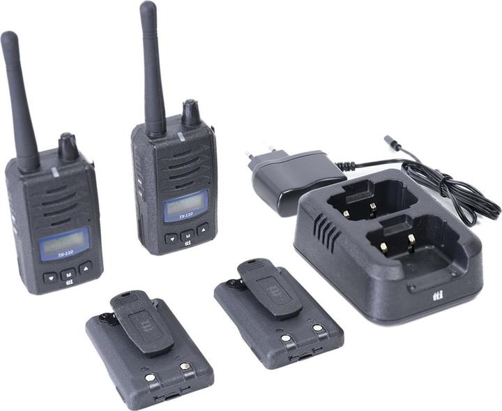 Actual product image Aim TTi TX-110 Twin set - PMR446 - Walkie Talkie