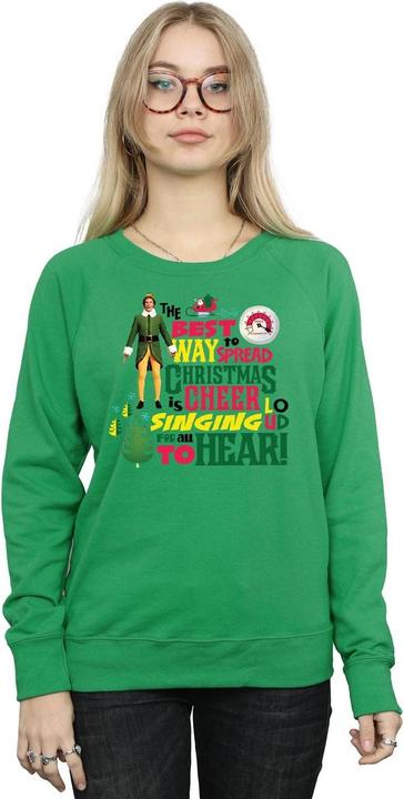 Immagine prodotto Elf Christmas Cheer Felpa Donna (M)