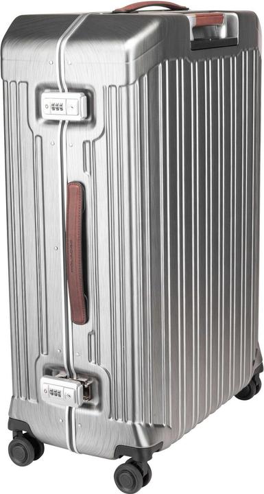 Immagine prodotto Piquadro PQ-Light - Trolley ultra sottile a guscio rigido nero/pelle (67 l, L (90 - 115l))