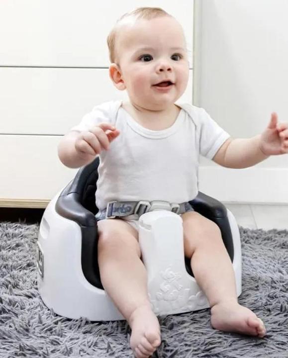Actual product image Bumbo Multi Seat Black - High chair - Children's seat - Baby chair - booster seat - Multifunctional (High chair booster seat)