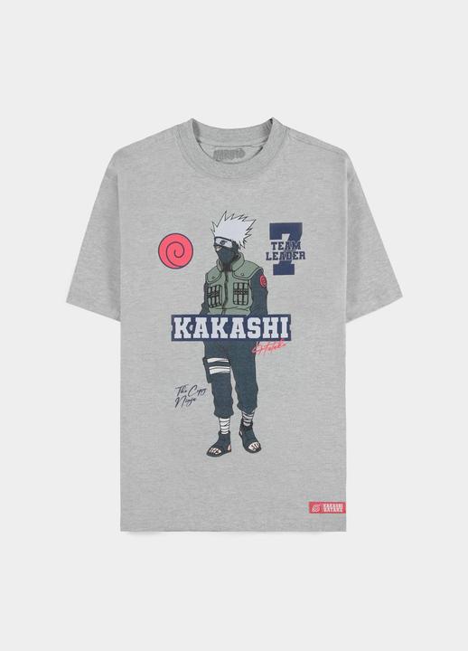 Actual product image Difuzed Naruto - Kakashi - Short Sleeved T-shirt (Loose Fit) - S (S)