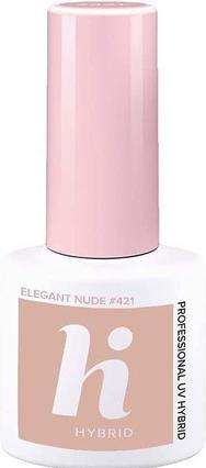 Actual product image Hi Elegant Nude Nail Polish 5ml (Colour paint)