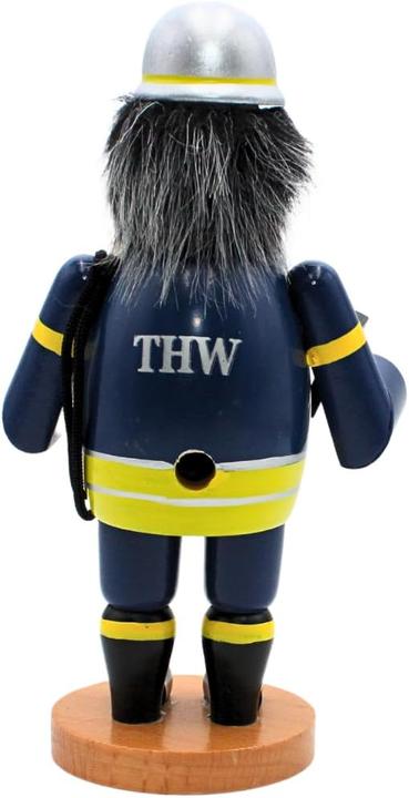 Actual product image Dekohelden24 Räuchermann THW Helferfigur