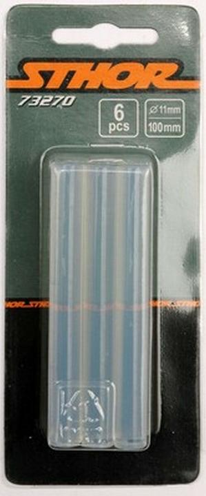 Actual product image Toya Glue stick for hot glue gun 11 x 100 mm (6 pieces)