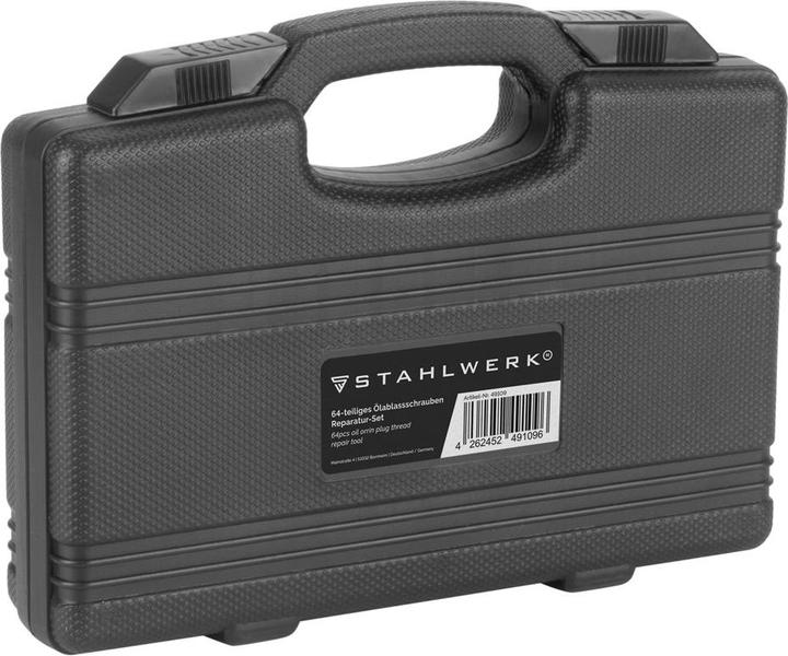 Produktbild Stahlwerk Ölablassschraube Reparatur Set 64 tlg. Reparatursatz Öl-Ablass-Gewinde