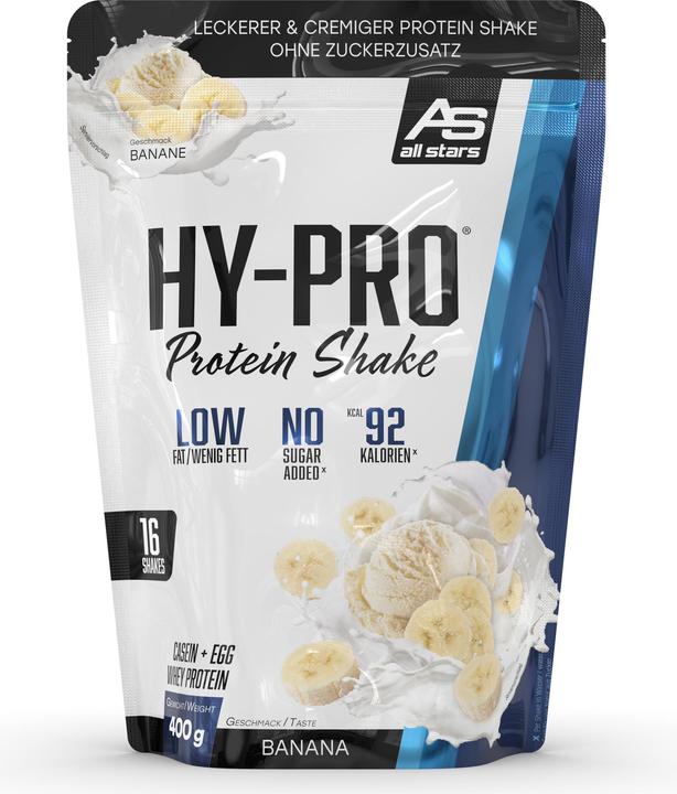 Produktbild All Stars Hy-Pro Protein Shake (400G Beutel) (Banane, 1 Stk., 400 g)