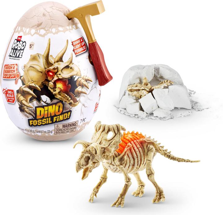 Image du produit Zuru ROBO ALIVE Dino Fossil Find Mini Surprise Egg ass.
