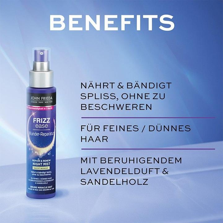 Produktbild John Frieda Frizz Ease Wunder-Reparatur Repair & Renew Night Mist (100 ml)