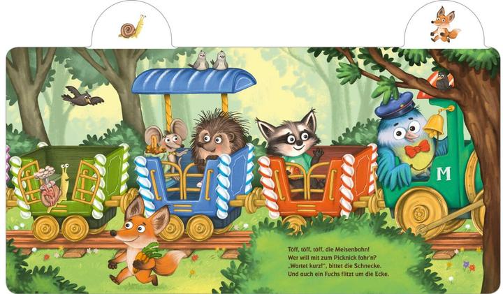 Produktbild Demel:Töff, töff, töff, die Meisenbahn (Deutsch, Igor Lange, Anni Demel, 2024)