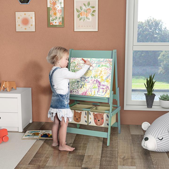 Actual product image Aiyaplay Children's board with paper roll and hanging bag