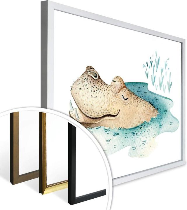 Image du produit Trenddeko Kvilis - Hippo (50 x 40 cm)