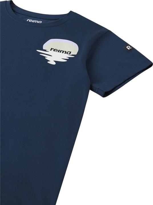 Produktbild Reima Kinder T-Shirt Siirtyy Navy (122)