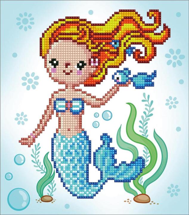 Produktbild Diamond Dotz Diamond Painting Meerjungfrau