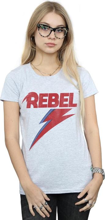 Produktbild David Bowie Distressed Rebel TShirt (M)