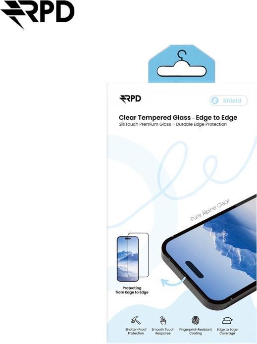 Immagine prodotto RPD iPhone 13 Pro Max / 14 Plus - SilkTouch Premium - Vetro blindato da bordo a bordo, trasparente (1 Pezzo/i, Apple iPhone 14 Plus, Apple iPhone 13 Pro Max)