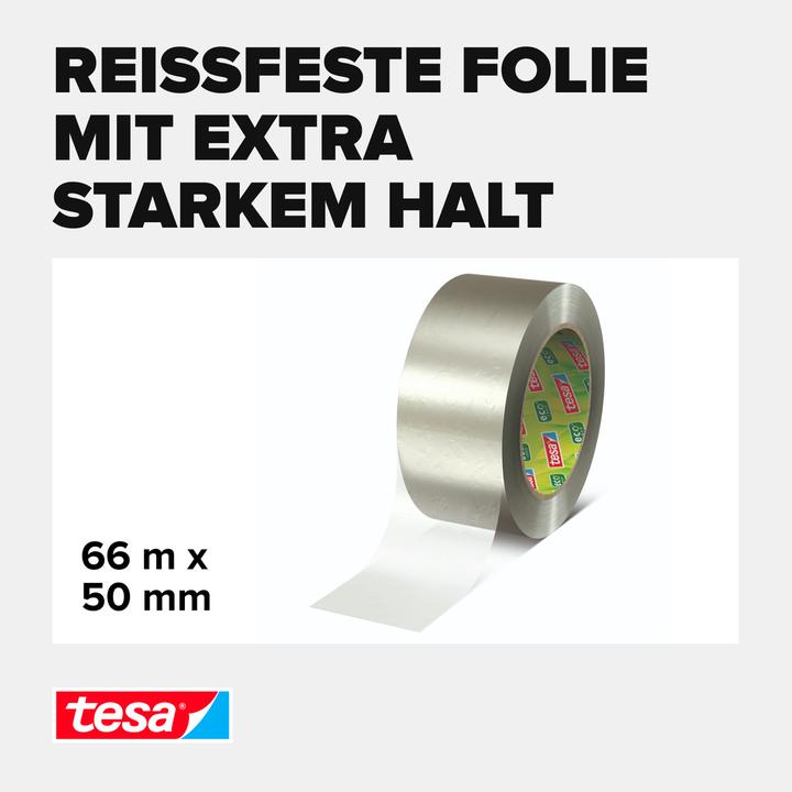 Produktbild tesa tesapack® Eco & Ultra Strong Paketklebeband, lösemittelfrei (50 mm)