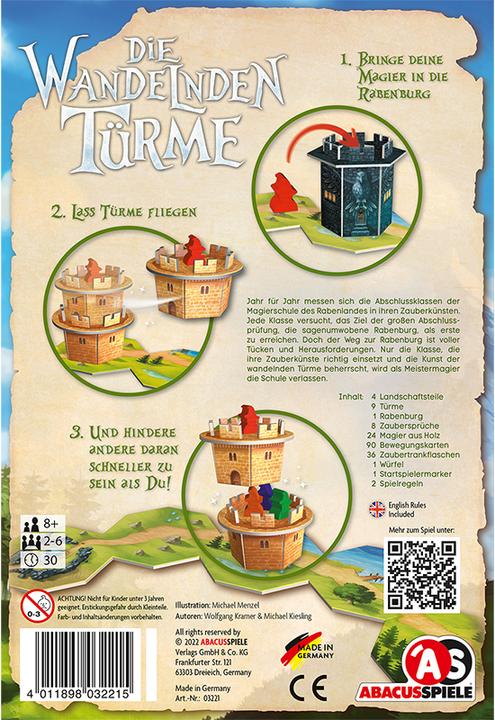 Actual product image Abacus The walking towers (German)