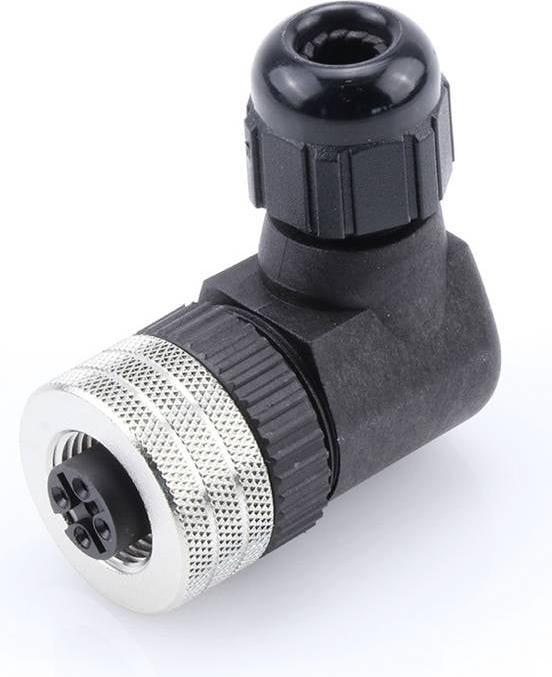 Produktbild Molex 1200710044 Micro-Change (M12) Single Keyway with PG7 Cable Fitting, 90° Angle Female, 5 Poles, Cable