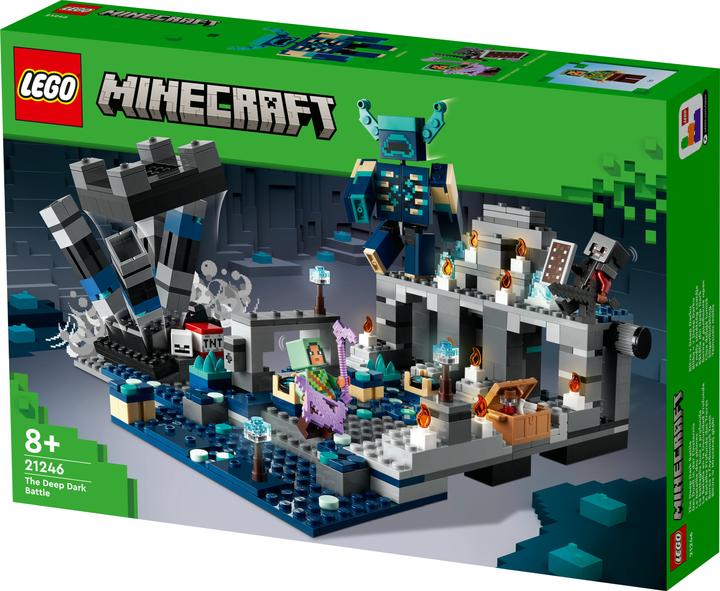 Produktbild LEGO Das Duell in der Finsternis (21246, LEGO Minecraft)
