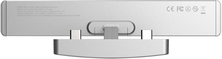 Produktbild Momax One Link 4 Port USB und USB-C Hub Erweiterung Tesla Model 3 / Model Y (USB-C, 4 Ports)
