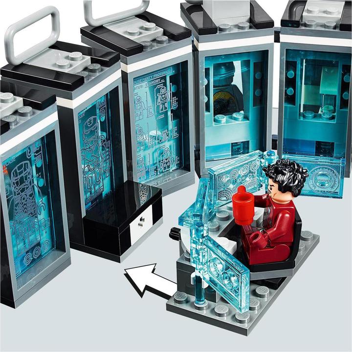 Actual product image LEGO Iron Mans Workshop (76125, LEGO Marvel)