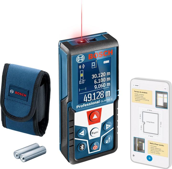 Immagine prodotto Bosch Professional Glm 50 C (50 m, 635 nm)
