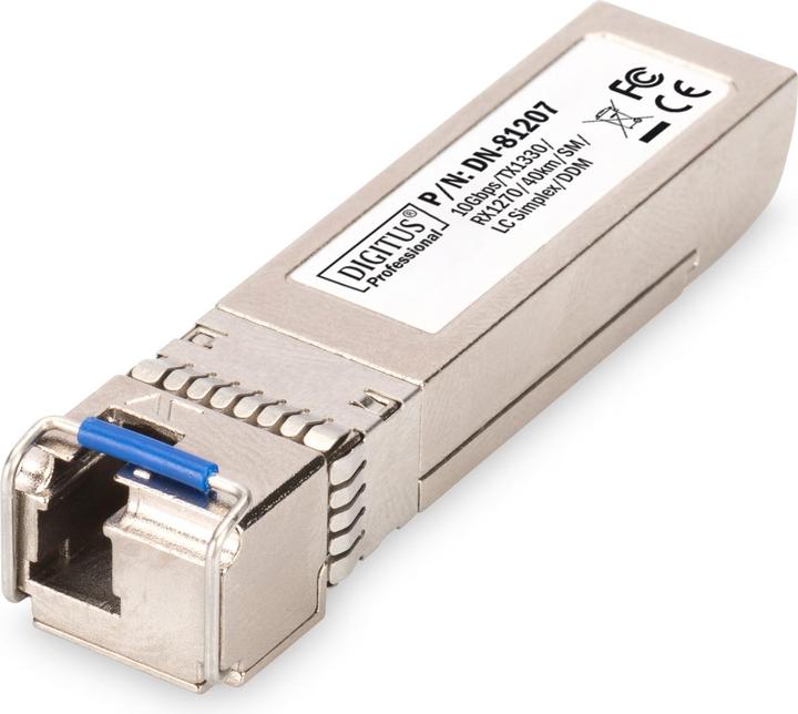 Immagine prodotto Digitus Modulo bidirezionale SFP+ 10 Gbps Singlemode 40km Tx1330/Rx1270