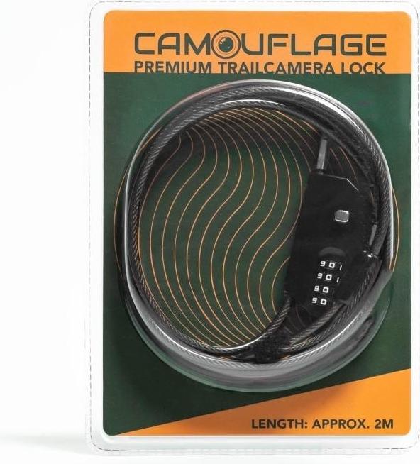 Actual product image WildcameraXL Camouflage wildlife camera lock