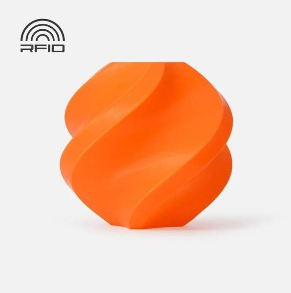 Actual product image Bambu Lab - PLA Tough - Orange - 1.75mm (PLA, 1.75 mm, Orange)