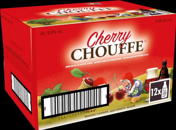Actual product image La Chouffe The fruitiest Chouffe beer, made with real sour cherry juice. (12 x 50 cl)