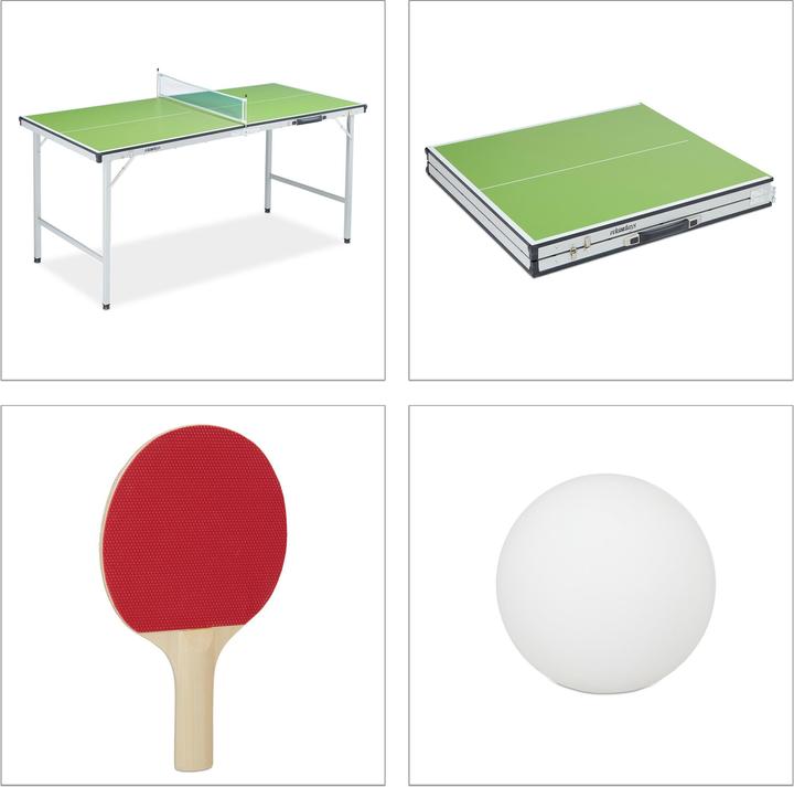 Actual product image Relaxdays Table tennis table