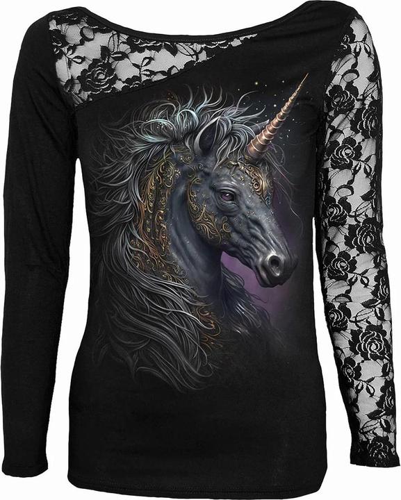 Produktbild Spiral Celtic Unicorn TShirt Langärmlig (XL)