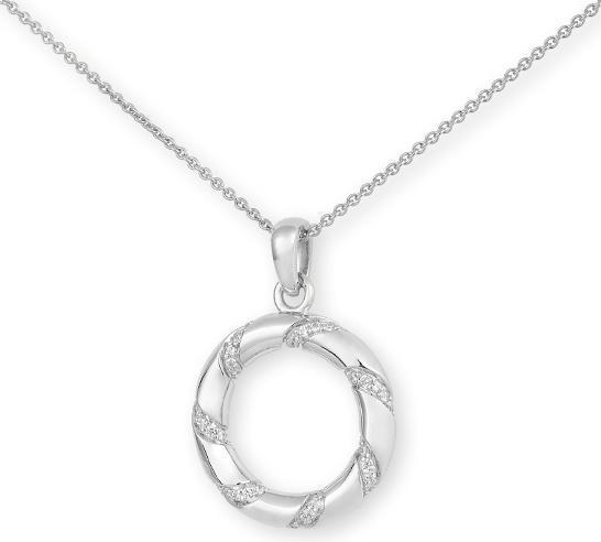 Breuning ANHÄNGER - BRILL. 0,385 Ct. G/if (750/18 K Gold)