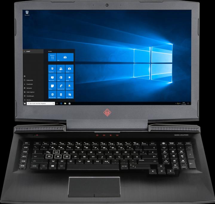 HP Omen 17-an165ng 43,9cm Ci7 16GB GTX1060 (17.30", Intel Core i7 8750H, 16 Go, 256 Go)