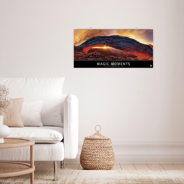 Produktbild Magic Moments Panoramakalender 2026 (68 x 33 cm, Harter Einband, Deutsch)