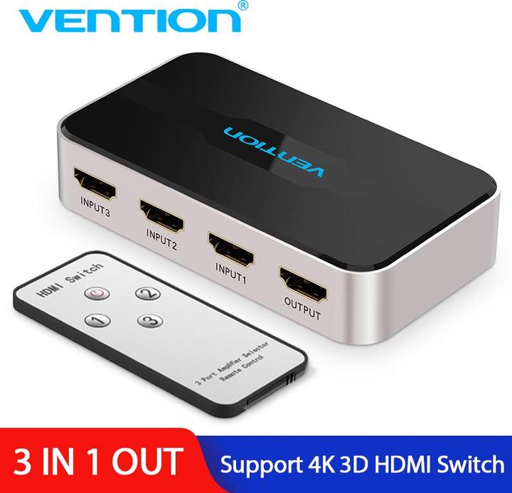 Actual product image Vention HDMI Switch