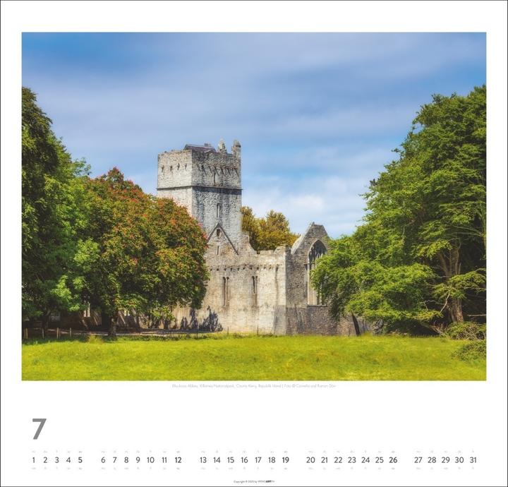 Produktbild Irland Kalender 2026 - Die grüne Insel (48 x 46 cm, Deutsch, Englisch)