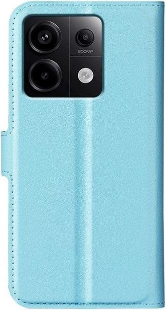 Actual product image MU Classic Litchi Leather Bookcover Series (Xiaomi Redmi Note 13 Pro 5G)