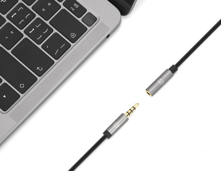 Actual product image Manhattan Audio extension cable Aux / Jack (5 m, Extension)