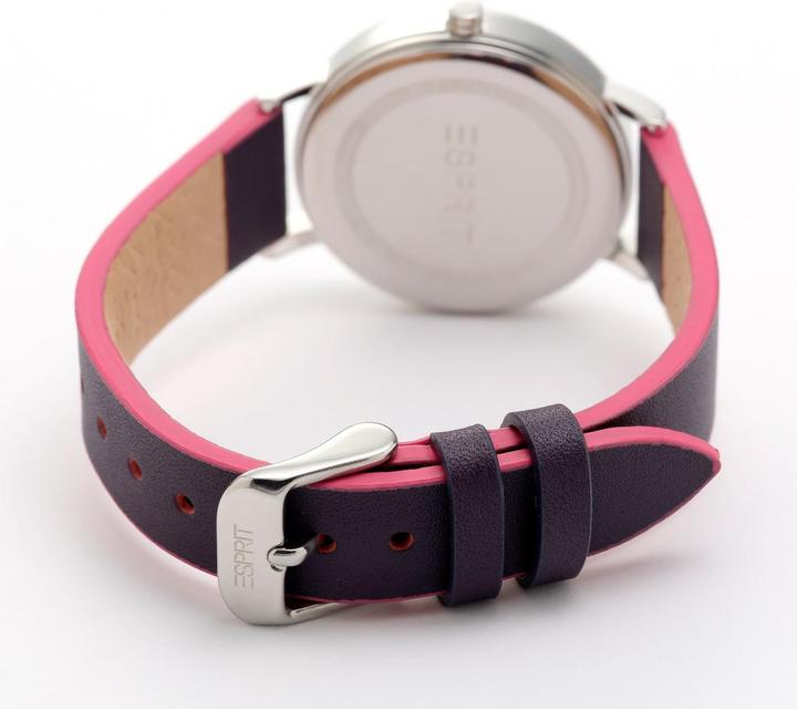 Actual product image Esprit ES EVERYDAY 34MM 3H PLUM DIAL PLUM ST Wristwatch (34 mm)