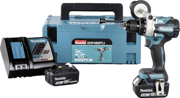Actual product image Makita DHP486RTJ (Rechargeable battery operated)