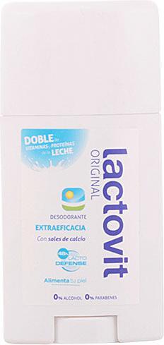 Produktbild Lactovit ORIGINAL EXTRA EFICAZ 0% deo stick 60 ml (Stick, 60 ml)