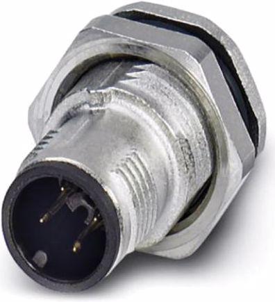 Image du produit Phoenix Contact 1419742 Connecteur encastrable pour capteurs/actionneurs M12 Nombre de pôles/broches : 4 20 pces