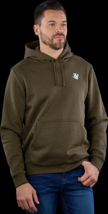 Actual product image Siksilk Hoodie Khaki Essential Overhead Hoodie (S)