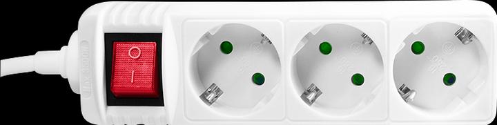 Image du produit LogiLink bandeau de prises (3 x, CEE 7/3, 1.40 m)
