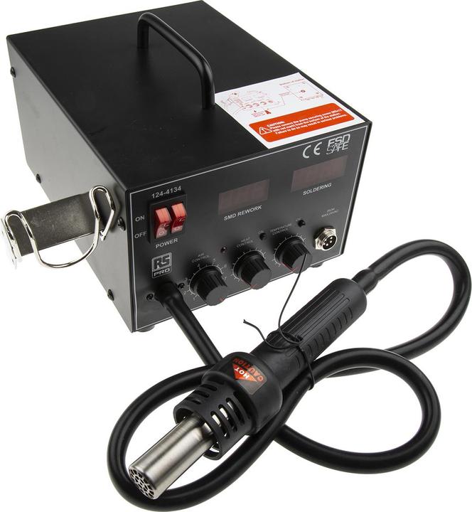Actual product image Rs Pro 60W 2 in 1 Hot Air Rework Station,UK+EU