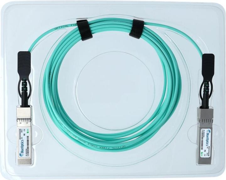 Actual product image BlueOptics Cisco SFP-25G-AOC10M compatible AOC SFP28 BO272703Q10M