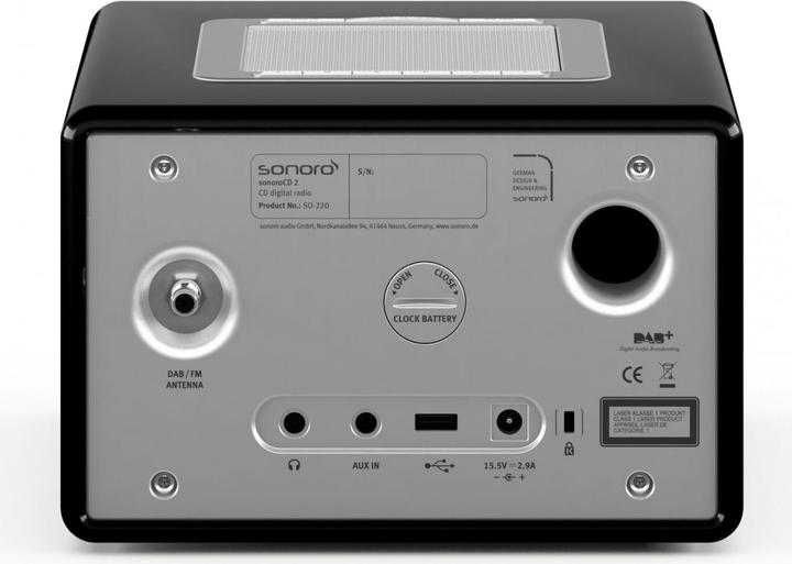 Actual product image Sonoro Cd2 (DAB, FM, DAB+, Bluetooth)