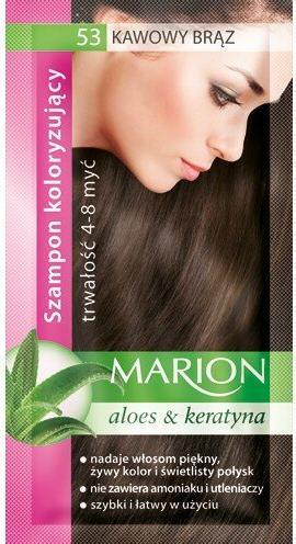 Marion Malvorlagen Shampoo, 53 Kaffeebraun, 40 ml (Hit) (40 ml, Flüssiges Shampoo)