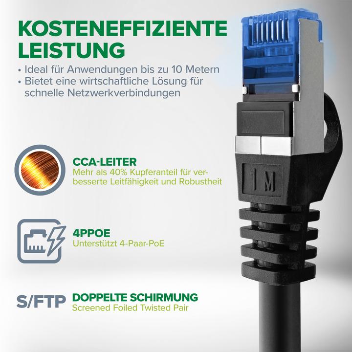 Immagine prodotto InLine Patchkabel (S/FTP, CAT6a, 5 m)